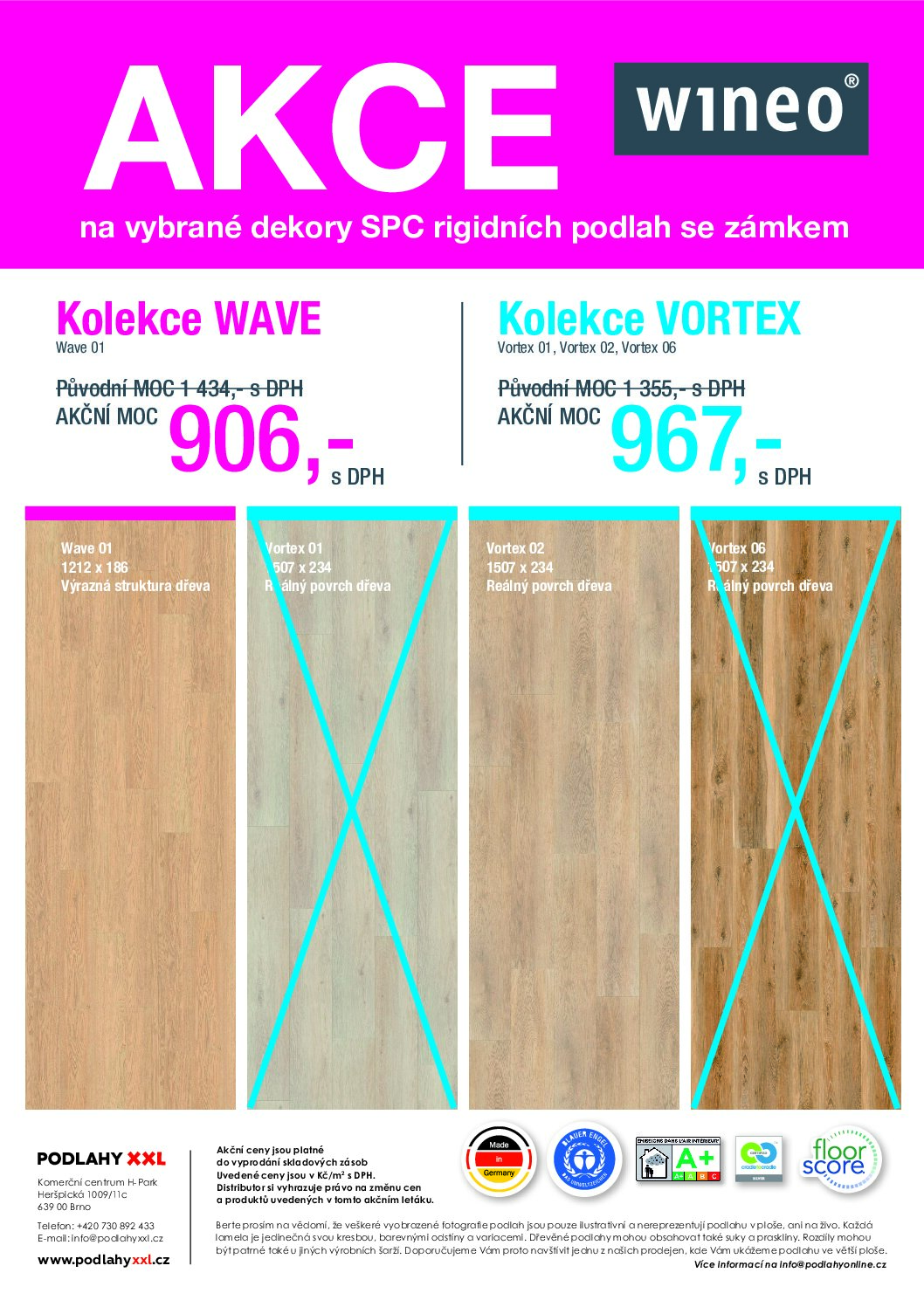 AKCE Wineo vinyl